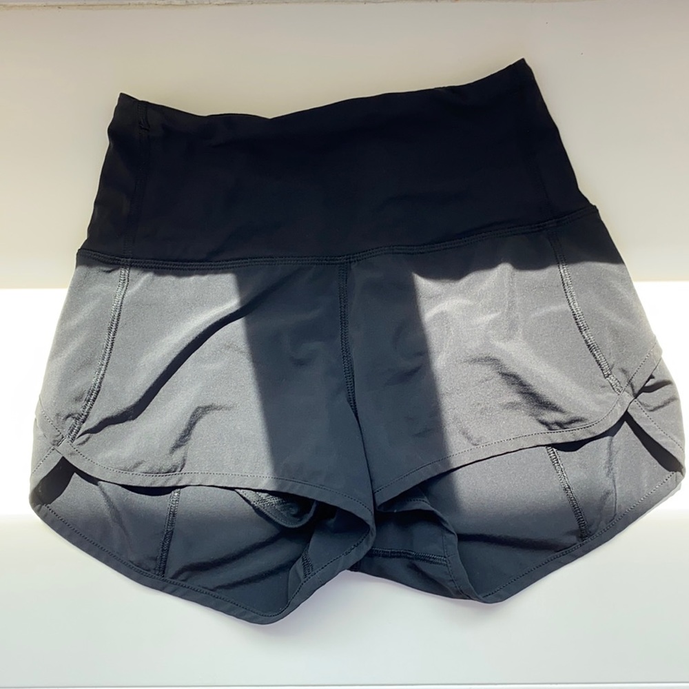 Lululemon high rise speed up short!!